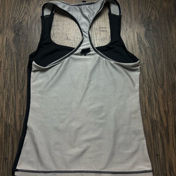 Fox Black and Gray Women's Tank Top - Picture 3 of 4
